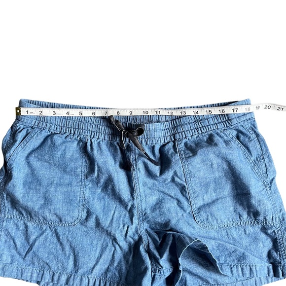 Point Sur J. Crew Drawstring Denim Shorts 100% Cotton size XL - Picture 10 of 12